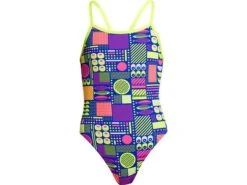 Funkita Packed Lunch Girls Badeanzug Single Strap - 164 (12)