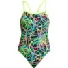 Funkita Burnouts Girls Badeanzug Single Strap - 152 (10)