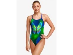 Funkita Fly Girl Fly Girls Badeanzug Single Strap - 140 (8) -Schwimmausrüstung Geschäft FS16G FLY GIRL FLY 03