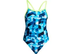 Funkita Hidden Depths Girls Badeanzug Single Strap - 140 (8)