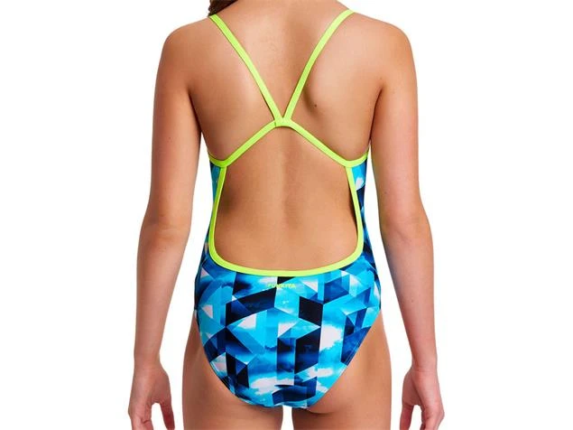 Funkita Hidden Depths Girls Badeanzug Single Strap - 140 (8) 4 Funkita Hidden Depths Girls Badeanzug Single Strap - 140 (8) – Bild 2