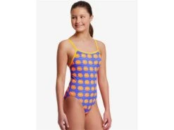 Funkita Lippy Love Girls Badeanzug Single Strap - 164 (12) -Schwimmausrüstung Geschäft FS16G LIPPY LOVE 03