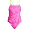 Funkita Love Lights Girls Badeanzug Single Strap - 164 (12)