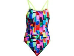 Funkita Patch Panels Girls Badeanzug Single Strap - 140 (8)