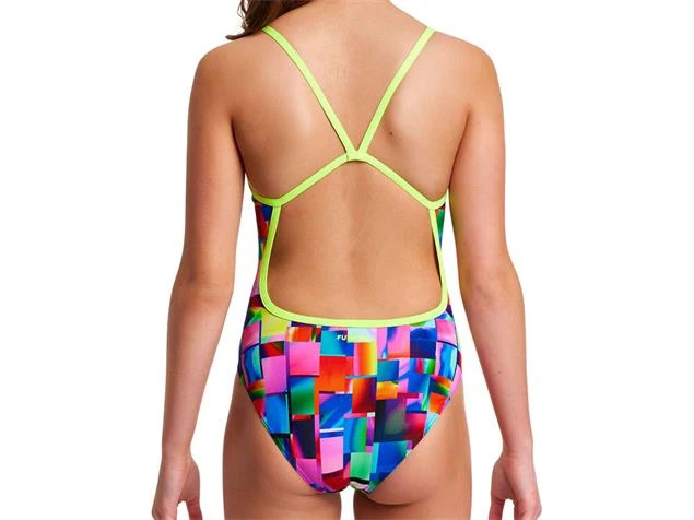 Funkita Patch Panels Girls Badeanzug Single Strap - 140 (8) 4 Funkita Patch Panels Girls Badeanzug Single Strap - 140 (8) – Bild 2