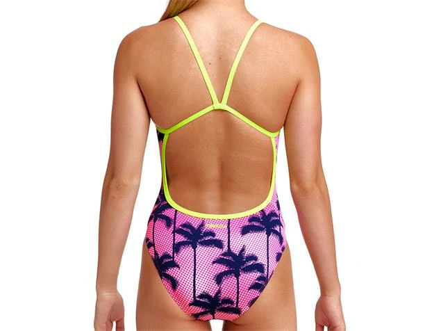 Funkita Pop Palms Girls Badeanzug Single Strap - 176 (14) 4 Funkita Pop Palms Girls Badeanzug Single Strap - 176 (14) – Bild 2