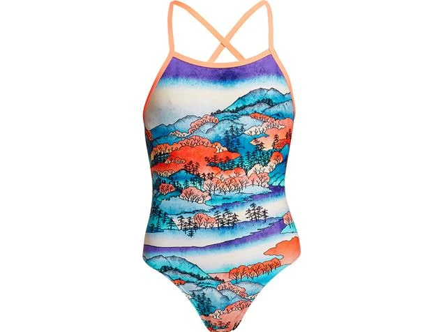 Funkita Misty Mountain Girls Badeanzug Strapped In - 152 (10) 3 Funkita Misty Mountain Girls Badeanzug Strapped In - 152 (10)