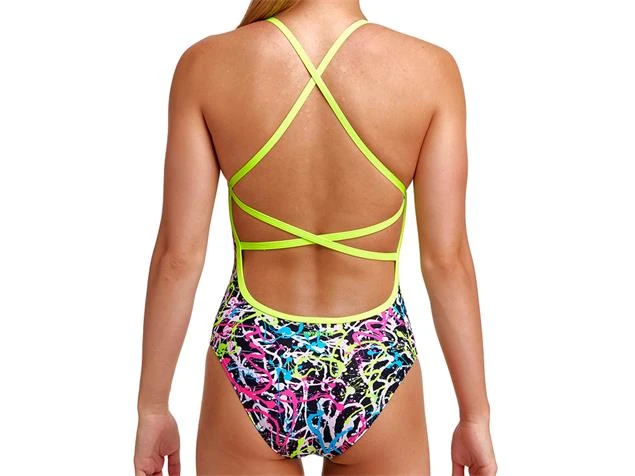 Funkita Messed Up Girls Badeanzug Strapped In - 152 (10) 4 Funkita Messed Up Girls Badeanzug Strapped In - 152 (10) – Bild 2