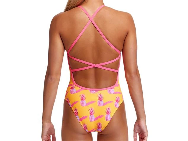 Funkita Pineapple Punch Girls Badeanzug Strapped In - 152 (10) 4 Funkita Pineapple Punch Girls Badeanzug Strapped In - 152 (10) – Bild 2