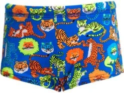 Funky Trunks Big Cat Bash Toddler Badehose Printed Trunk - 128 (6)