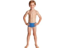 Funky Trunks Vapour Scale Toddler Badehose Printed Trunks - 116 (5) -Schwimmausrüstung Geschäft FT32T VAPOUR SCALE 0011