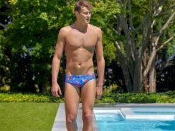 Funky Trunks Flaming Vegas Men Badehose Classic Briefs - S 9 Funky Trunks Flaming Vegas Men Badehose Classic Briefs - S -Schwimmausrüstung Geschäft FT35M FLAMING VEGAS L1