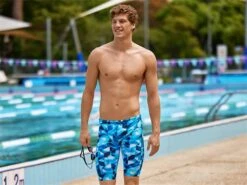 Funky Trunks Hidden Depths Mens Jammer - 6 (36) -Schwimmausrüstung Geschäft FT37M HIDDEN DEPTHS 03