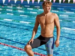 Funky Trunks Wires Crossed Mens Jammer - 4 (32) -Schwimmausrüstung Geschäft FT37M WIRES CROSSED 03