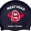Funky Trunks Meathead Silikon Badekappe 2 Funky Trunks Meathead Silikon Badekappe -Schwimmausrüstung Geschäft FT9902016 1