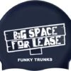 Funky Trunks Space For Lease Silikon Badekappe -Schwimmausrüstung Geschäft FT99 SPACE FOR LEASE