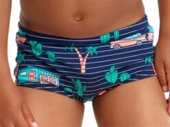Funky Trunks Trailer Trash Toddler Badehose Eco Printed Trunks - 116 (5)