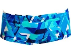 Funky Trunks Bashed Blue Boys Badehose Sidewinder Trunks - 140 (24)