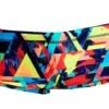 Funky Trunks Blocked Bars Boys Badehose Sidewinder Trunks - 140 (24) -Schwimmausrüstung Geschäft FTS010B BLOCKED BARS 01