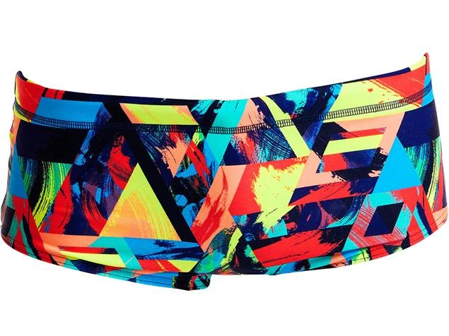 Funky Trunks Blocked Bars Boys Badehose Sidewinder Trunks - 140 (24) 3 Funky Trunks Blocked Bars Boys Badehose Sidewinder Trunks - 140 (24)