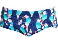 Funky Trunks Pengoo Parade Boys Badehose Sidewinder Trunks - 140 (24)
