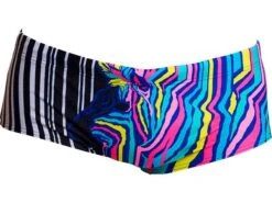 Funky Trunks Zorse Code Mens Badehose Sidewinder Trunks - 6 (36)