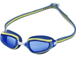 Aquasphere Fastlane Blue Schwimmbrille - Blue/yellow