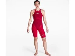 Speedo Fastskin LZR Pure Valor Wettkampfanzug Openback Kneeskin - 24 (D28) Dark Magenta/phoenix Red -Schwimmausrüstung Geschäft Fastskin20LZR20Pure20Valor20Wettkampfanzug darkmagent 3