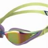Speedo Fastskin Pure Focus Mirror Schwimmbrille - Green/purple
