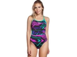 Mad Wave Flash J4 Badeanzug - L Black -Schwimmausrüstung Geschäft Flash20J420Badeanzug bk 3