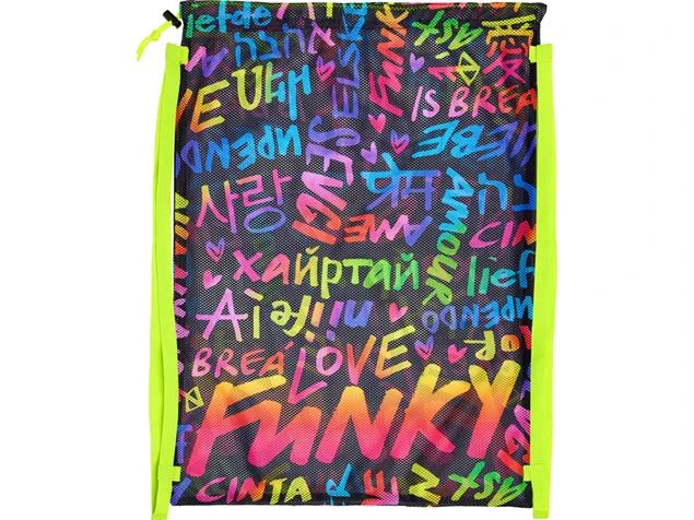 Funky Trunks Funky Love Funky Mesh Gear Bag 3 Funky Trunks Funky Love Funky Mesh Gear Bag