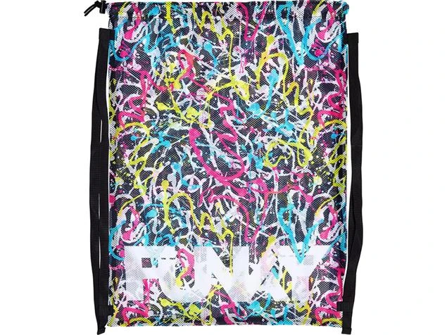 Funky Trunks Funky Messed Up Mesh Gear Bag 3 Funky Trunks Funky Messed Up Mesh Gear Bag