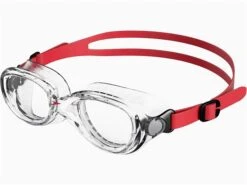 Speedo Futura Classic Junior Schwimmbrille - Lava Red/clear