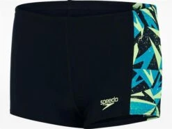 Speedo Hyperboom Jungen Aquashort Badehose Endurance10 - 116 Blue/green