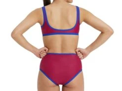 Arena Icons Top Schwimmbikini - 42 Burgundy/neon Blue -Schwimmausrüstung Geschäft Icons20Top20Schwimmbikini burneonbl 4