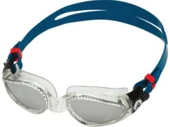 Aquasphere Kaiman Mirror Silver Schwimmbrille - Transparent/petrol