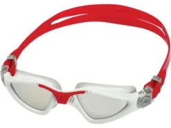 Aquasphere Kayenne Mirror Silver Schwimmbrille - Grey/red
