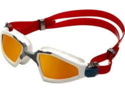 Aquasphere Kayenne Pro Mirror Red Schwimmbrille - White/grey