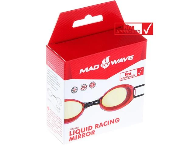 Mad Wave Liquid Racing Mirrow Schwimmbrille - Green 6 Mad Wave Liquid Racing Mirrow Schwimmbrille - Green – Bild 4