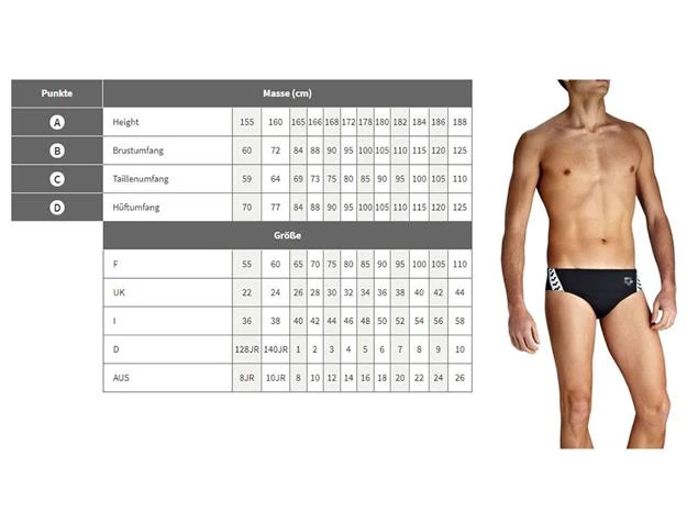 Arena ONE Logo Stripe Low Waist Badehose - 1 Black/multi 8 Arena ONE Logo Stripe Low Waist Badehose - 1 Black/multi – Bild 6