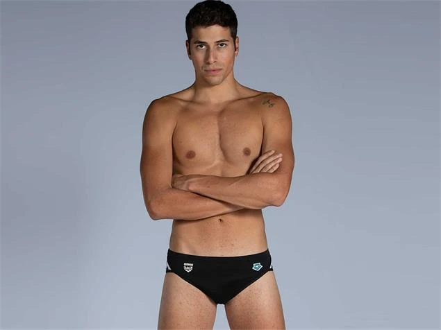 Arena Mizu Brief Badehose - 3 Black/multi 4 Arena Mizu Brief Badehose - 3 Black/multi – Bild 2