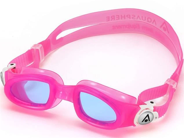 Aquasphere Moby Kid Blue Schwimmbrille - Pink/white 3 Aquasphere Moby Kid Blue Schwimmbrille - Pink/white