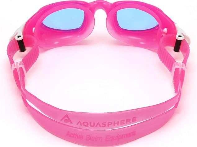 Aquasphere Moby Kid Blue Schwimmbrille - Pink/white 4 Aquasphere Moby Kid Blue Schwimmbrille - Pink/white – Bild 2