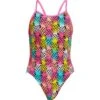 Funkita Pino Punch Girls Badeanzug Single Strap - 152 (10) -Schwimmausrüstung Geschäft Pino20Punch20Girls20Badeanzug singtr 1