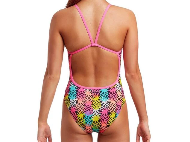 Funkita Pino Punch Girls Badeanzug Single Strap - 152 (10) 4 Funkita Pino Punch Girls Badeanzug Single Strap - 152 (10) – Bild 2
