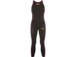 Arena Powerskin R-EVO+ Open Water Wettkampfanzug Herren, Full Body, Closed Back - 0 Black/fluo Yellow