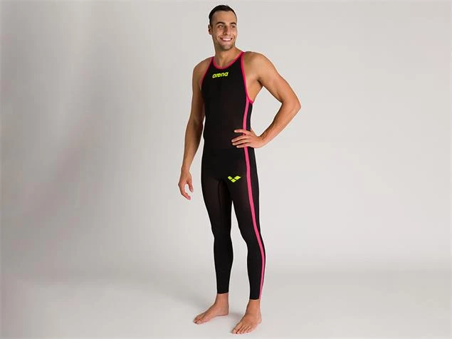 Arena Powerskin R-EVO+ Open Water Wettkampfanzug Herren, Full Body, Closed Back - 0 Black/fluo Yellow 5 Arena Powerskin R-EVO+ Open Water Wettkampfanzug Herren, Full Body, Closed Back - 0 Black/fluo Yellow – Bild 3