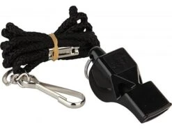 V3TEC Professional Pfeife Mit Kordel Schwarz