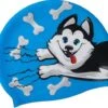 Mad Wave Puppy Junior Silikon Badekappe Azure -Schwimmausrüstung Geschäft Puppy20Junior20Silikon20Badekappe20azure