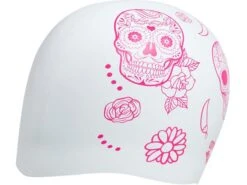 Arena Reversible Silikon Badekappe - Crazy Skulls Carnival -Schwimmausrüstung Geschäft Reversible20Silikon20Badekappe crazyscll 3